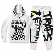 Load image into Gallery viewer, White - Martin Styled Hoodie &amp; Jogger - AOP
