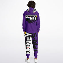 Load image into Gallery viewer, Purple - Martin Styled Hoodie &amp; Jogger - AOP
