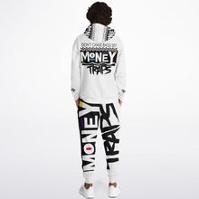 Load image into Gallery viewer, White - Martin Styled Hoodie &amp; Jogger - AOP
