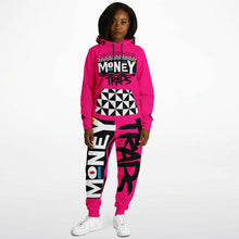 Load image into Gallery viewer, Bright Pink - Martin Styled Hoodie &amp; Jogger - AOP
