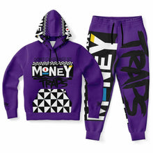 Load image into Gallery viewer, Purple - Martin Styled Hoodie &amp; Jogger - AOP
