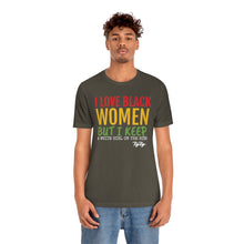 Load image into Gallery viewer, &quot;I Love Black Women But...&quot; Tee
