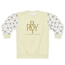 Load image into Gallery viewer, &quot;Royal RyRy Logo&quot; - Cream &amp; White&quot; Sweatshirt
