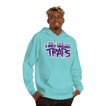 Load image into Gallery viewer, &quot;Money Trap&quot; purp-white Hoody
