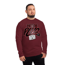 Load image into Gallery viewer, &quot;Pass The Plug&quot; (Blk/Red letters-Low Plug) Sweatshirt
