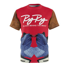 Load image into Gallery viewer, &quot;6 Denim (Red Front) Short Sleeve Tee
