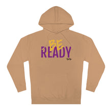 Load image into Gallery viewer, &quot;Be Ready&quot; (Purple/Gold Letters) Hoodie
