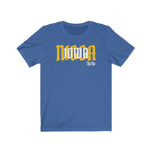 Load image into Gallery viewer, &quot;Iowa Nigga&quot; Gold/White Text Short Sleeve Tee
