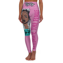 Load image into Gallery viewer, &quot;Celebrate The Female&quot; -Light Pink- Women&#39;s High Waisted Leggings
