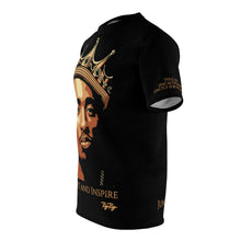 Load image into Gallery viewer, &quot;2Pac Uplift &amp; Inspire&quot; All Over Print Poly Tee
