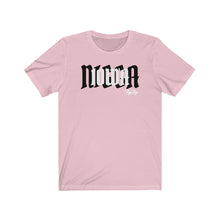 Load image into Gallery viewer, &quot;Iowa Nigga&quot; Blk/White Text Short Sleeve Tee
