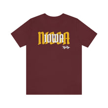 Load image into Gallery viewer, &quot;Iowa Nigga&quot; White/Gold Black Tee
