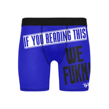 Load image into Gallery viewer, &quot;We Fukn&quot; Blue Briefs
