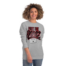 Load image into Gallery viewer, &quot;Pass The Plug&quot; (Blk/Red letters-Low Plug) Sweatshirt
