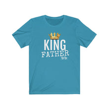 Load image into Gallery viewer, King Father (White Text) Short Sleeve Tee
