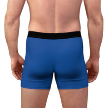 Load image into Gallery viewer, &quot;We Fukn&quot; Men&#39;s Blue/Blk/White Boxer Briefs
