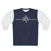 Load image into Gallery viewer, &quot;UCONN 2&quot; - dark navy blue white Sweatshirt
