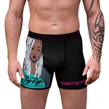 Load image into Gallery viewer, CELEBRATE THE FEMALE Men&#39;s Blk Briefs
