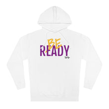 Load image into Gallery viewer, &quot;Be Ready&quot; (Purple/Gold Letters) Hoodie
