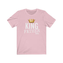 Load image into Gallery viewer, King Father (White Text) Short Sleeve Tee
