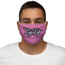 Load image into Gallery viewer, Pink &amp; Diamond Snug-Fit Polyester Face Mask
