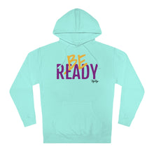 Load image into Gallery viewer, &quot;Be Ready&quot; (Purple/Gold Letters) Hoodie
