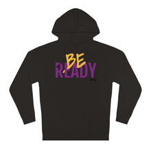 Load image into Gallery viewer, &quot;Be Ready&quot; (Purple/Gold Letters) Hoodie
