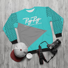 Load image into Gallery viewer, &quot;Turquoise&quot; (Blk letters) Sweatshirt
