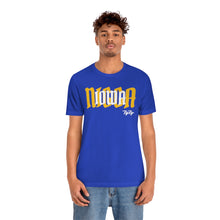 Load image into Gallery viewer, &quot;Iowa Nigga&quot; White/Gold Black Tee
