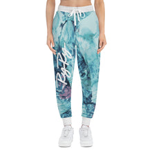 Load image into Gallery viewer, &quot;Turquoise Water color&quot; Jogger Pants
