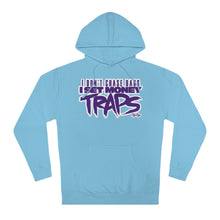 Load image into Gallery viewer, &quot;Money Trap&quot; purp-white Hoody
