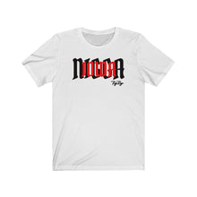 Load image into Gallery viewer, &quot;Iowa Nigga&quot; Red/Black Text Short Sleeve Tee
