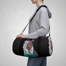 Load image into Gallery viewer, &quot;Celebrate The Female&quot; Black Duffel Bag
