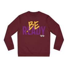 Load image into Gallery viewer, &quot;Be Ready&quot; (Purple/Gold letters) Sweatshirt
