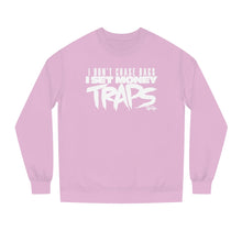 Load image into Gallery viewer, &quot;Money Trap&quot; white text Sweatshirt
