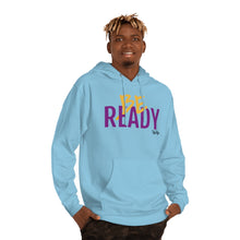 Load image into Gallery viewer, &quot;Be Ready&quot; (Purple/Gold Letters) Hoodie
