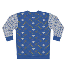 Load image into Gallery viewer, &quot;Royal Blue&quot; Pattern Sweatshirt
