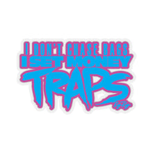 Load image into Gallery viewer, &quot;I Dont Chase Bags&quot; Pink/Turquoise Stickers
