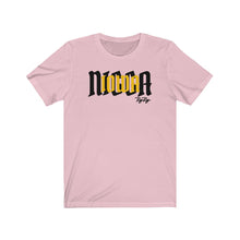 Load image into Gallery viewer, &quot;Iowa Nigga&quot; Black/Gold Text Short Sleeve Tee
