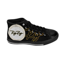 Load image into Gallery viewer, &quot;Gold Chain&quot; Blk Men&#39;s Shoes
