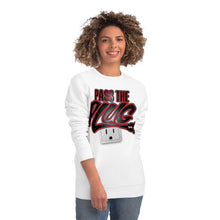 Load image into Gallery viewer, &quot;Pass The Plug&quot; (Blk/Red letters-Low Plug) Sweatshirt
