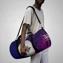 Load image into Gallery viewer, Gold Chain Galaxy Duffle Bag
