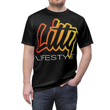 Load image into Gallery viewer, Litty LifeStyle AOP Blk/Tee
