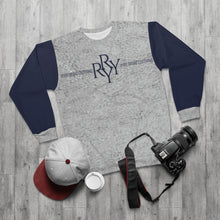 Load image into Gallery viewer, &quot;UCONN Reverse Gray &quot; - dark navy blue Sweatshirt
