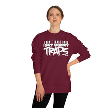 Load image into Gallery viewer, &quot;Money Trap&quot; white text Sweatshirt
