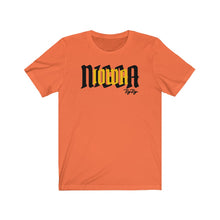 Load image into Gallery viewer, &quot;Iowa Nigga&quot; Black/Gold Text Short Sleeve Tee
