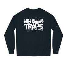 Load image into Gallery viewer, &quot;Money Trap&quot; white text Sweatshirt
