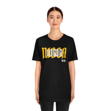 Load image into Gallery viewer, &quot;Iowa Nigga&quot; White/Gold Black Tee
