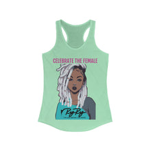 Load image into Gallery viewer, &quot;Celebrate The Female&quot; Women&#39;s Racerback Tank
