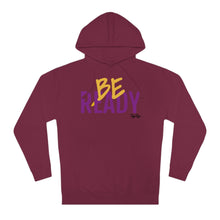 Load image into Gallery viewer, &quot;Be Ready&quot; (Purple/Gold Letters) Hoodie
